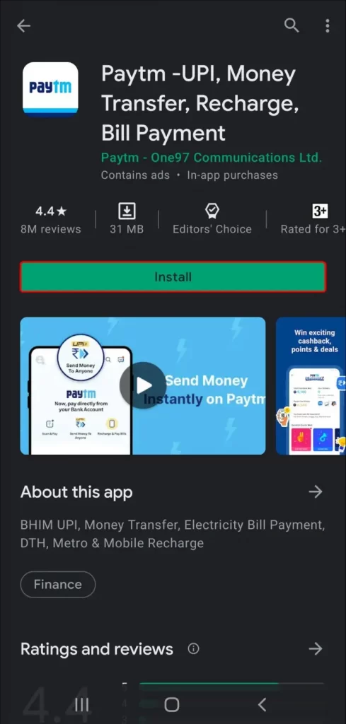 PayTM es una de las aplicaciones