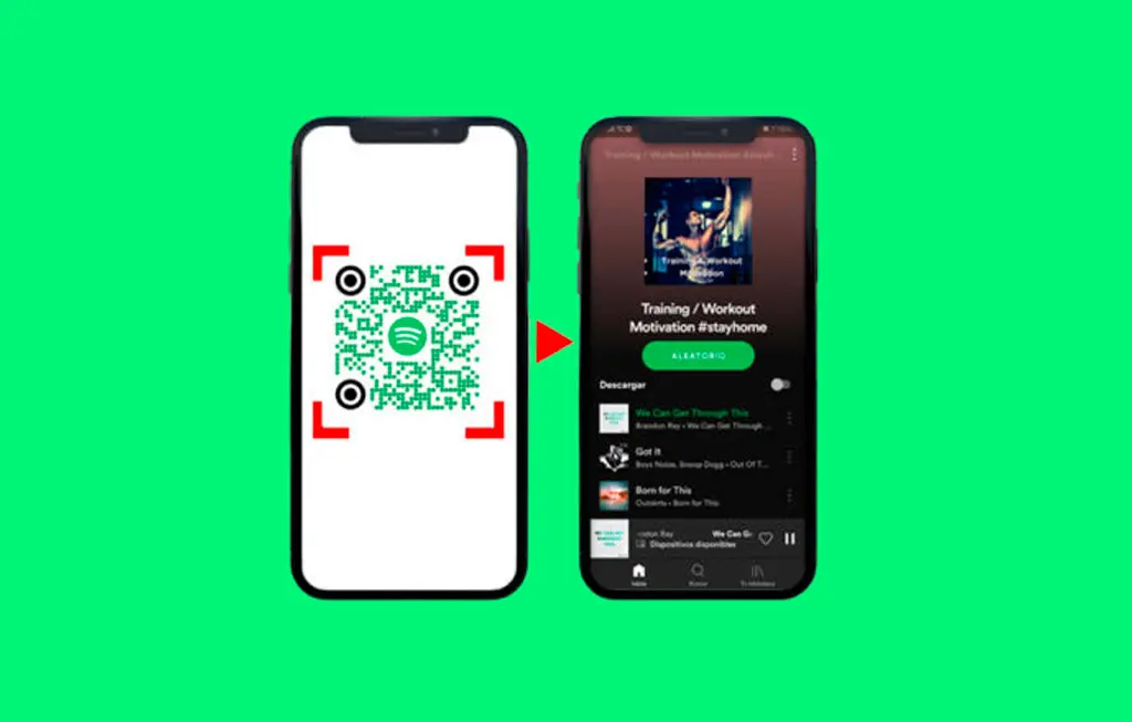 Como escanear una canción en Spotify